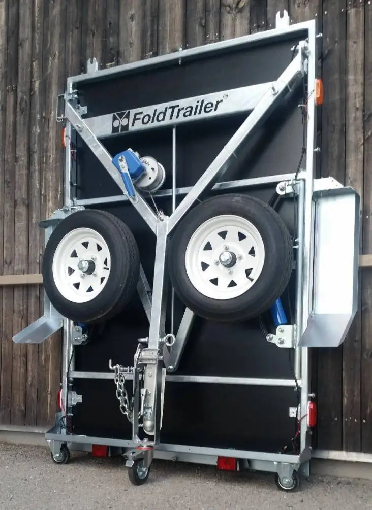 LightWeight Aluminum 6 x 4 Galvanised Transportation Trailer and Car Use Folding Utility Trailer For Sale