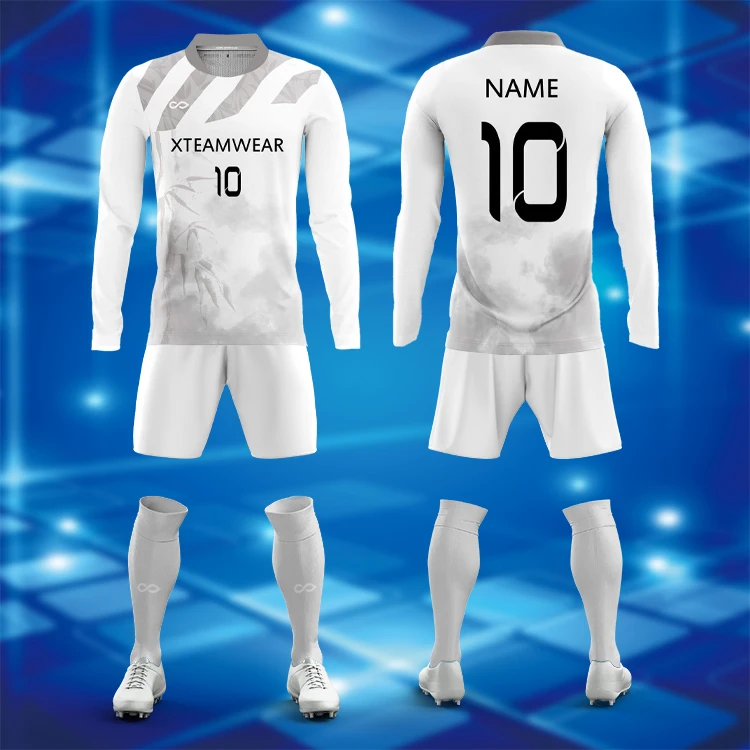 High Quality Cheap Custom Adult Team Club Football Jersey Set Kit for Men