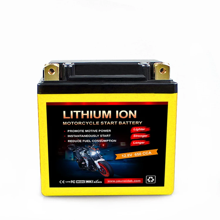 BATTERY Manufacturer Motorcycle Spare Parts For LFP5L-BS Motorcycle Battery Maintenance Free