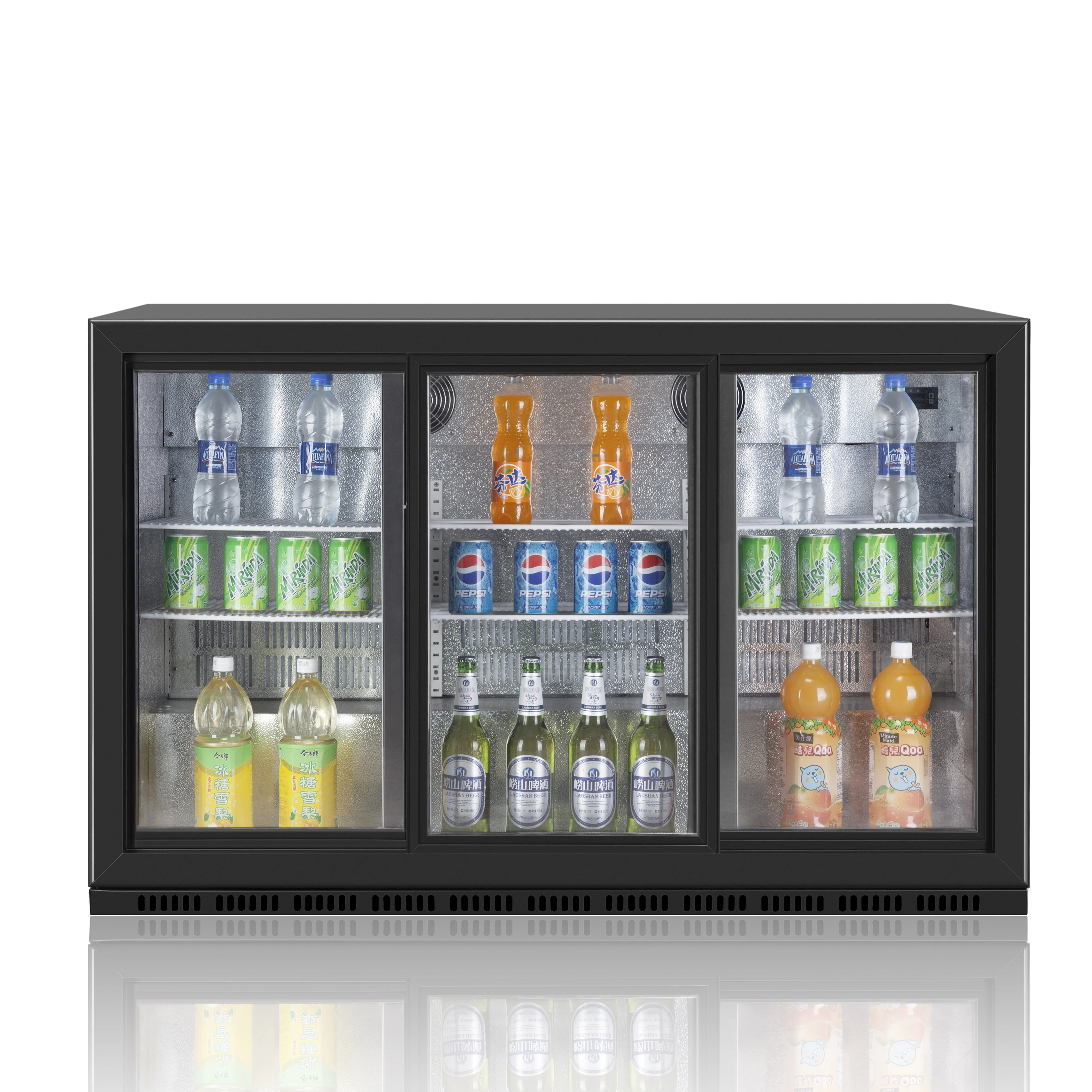 3-х дверный мини напитка медведя backbar холодильник охлаждение напитков по низкой цене прилавок-витрина для вертикальный стенд