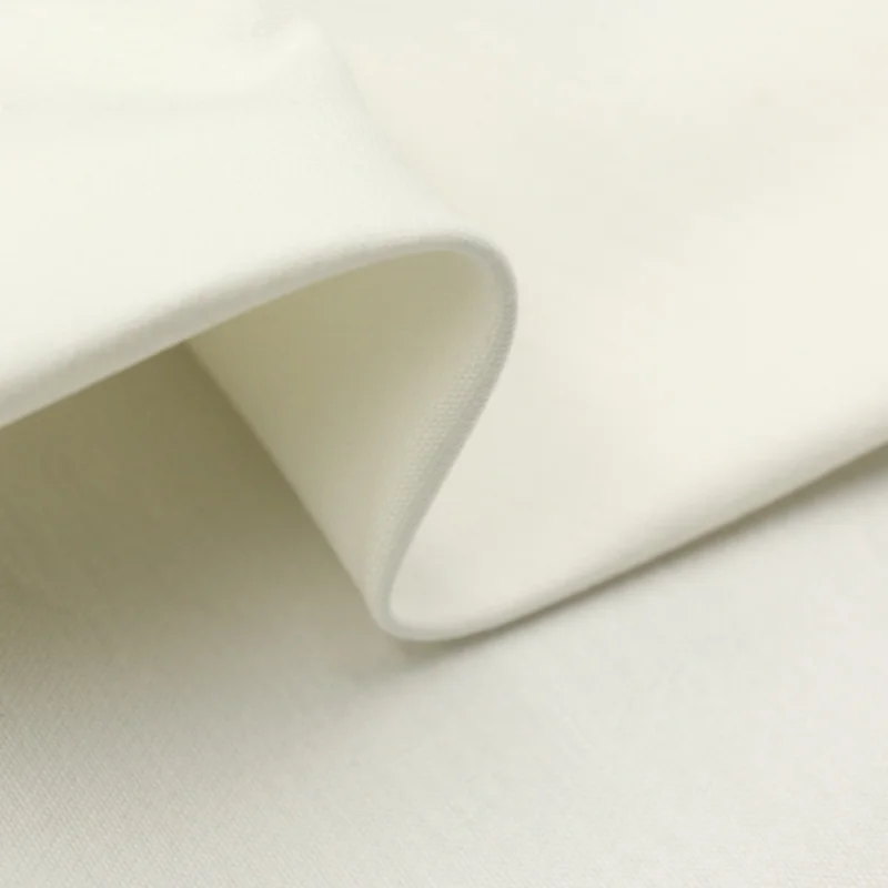 Hot Sell Dry Fit fabric 4 Way Stretch Interlock Polyester Plain Cloth Single Jersey Knit fabric Interlock fabric