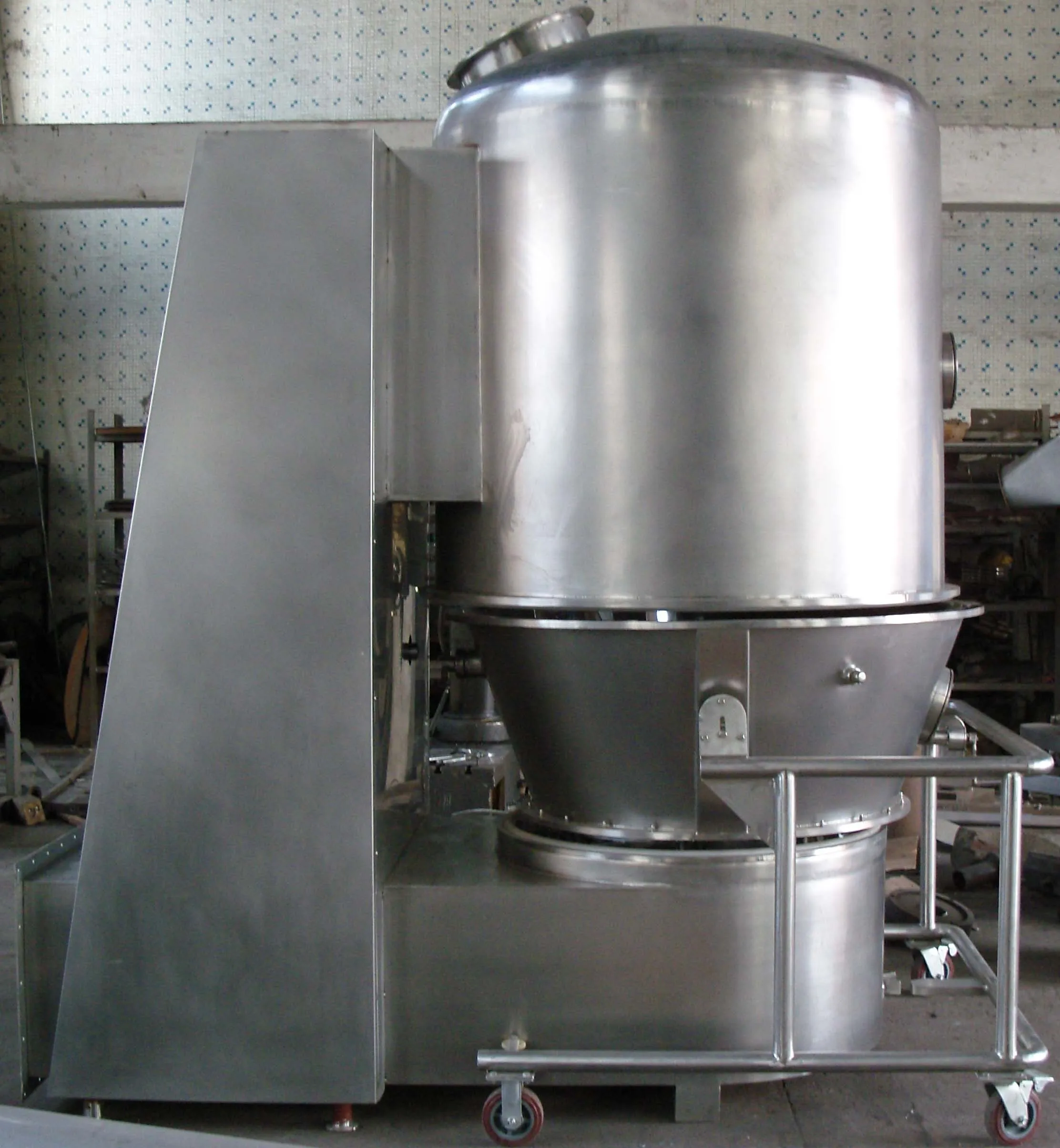 Vibrating fluid bed dryer / Fluidized bed dryer High-Efficiency Fluidizing Dryer