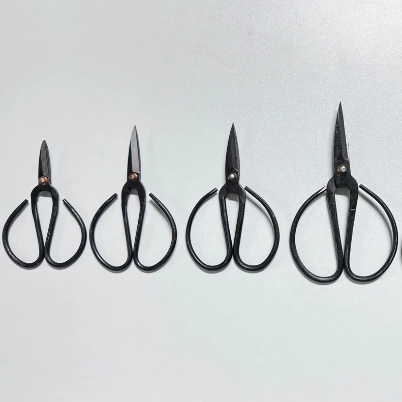 ready to ship  classic black home sewing portable knife custom black scissors