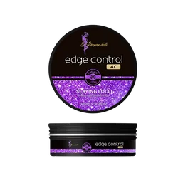 SLAYING LOLLI promotion organic vegan edge controls , 100 pcs labels, designs and organzas for free