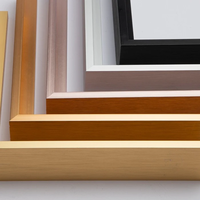 Custom Size Wall Decoration Modern Metal Painting Frame Canvas Frames Molding Aluminum Oil Painting Frame