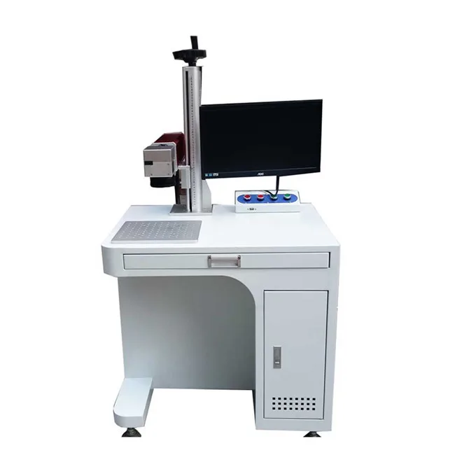 Программное обеспечение Zixu Ezcad настольный волоконно-лазерный маркировочный станок на меди лазерный гравировальный металлический Qr-код лазерная печатная машина
