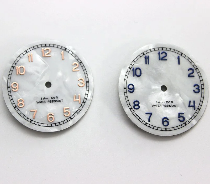 MOP watch dial  stick index dial  watch parts dial