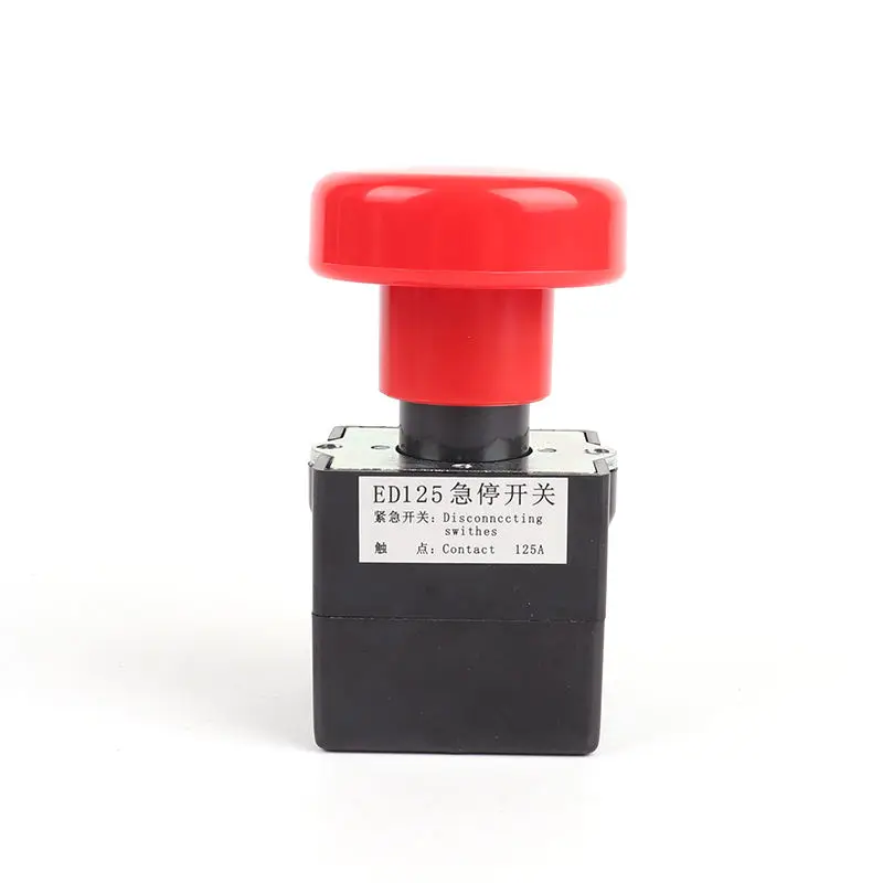 Chinese High Quality IP50 250A 80V Emergency Push Button Switch