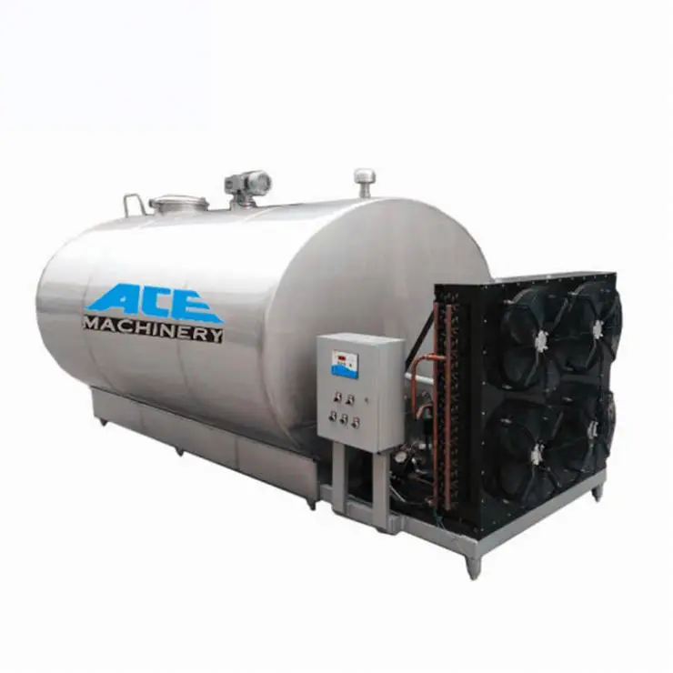 Ace Factory Price Cooling Milk Tank 500L Solar Power