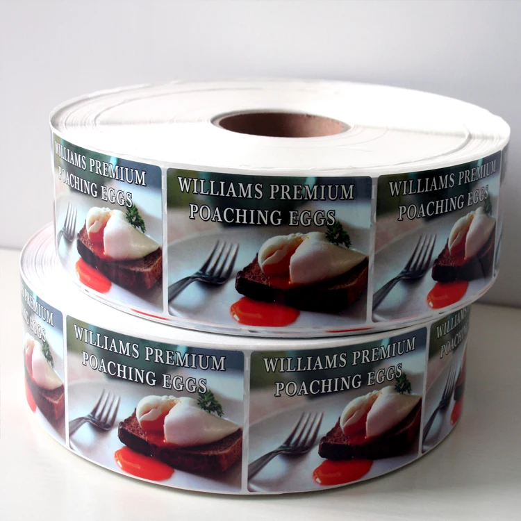 Custom Printed Logo Sticker Roll Bottle Packaging Label Waterproof Household Products Self Adhesive Vinyl PVC OEM Chian Accept
