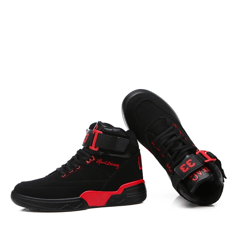 
European station stars with the same style of high-end couples basketball shoes 