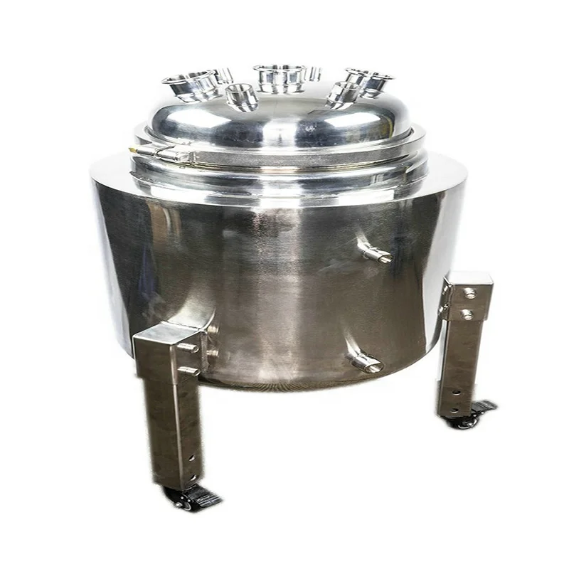 Баки для сольвентных растворителей с двойным покрытием из нержавеющей стали/Коллекционная база для экстрактора