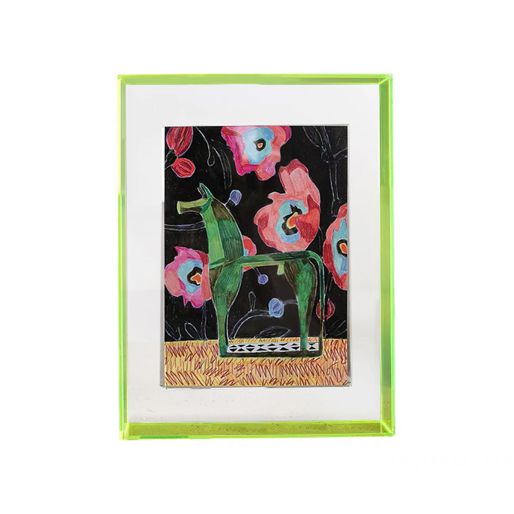 Acrylic photo frame photo clamping decoration oil painting box gift