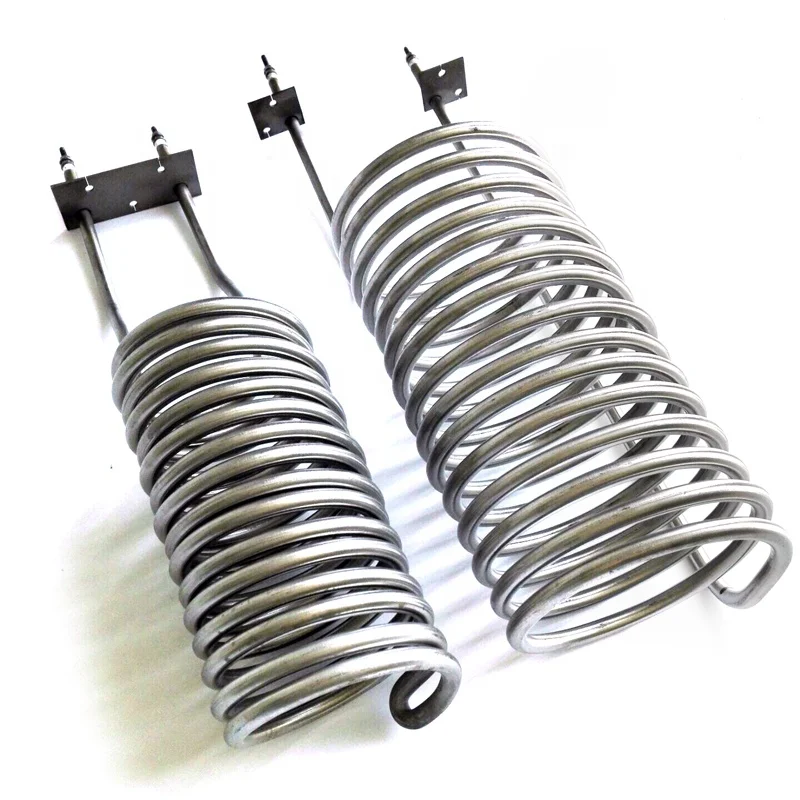 Electric mini immersion heater heating element