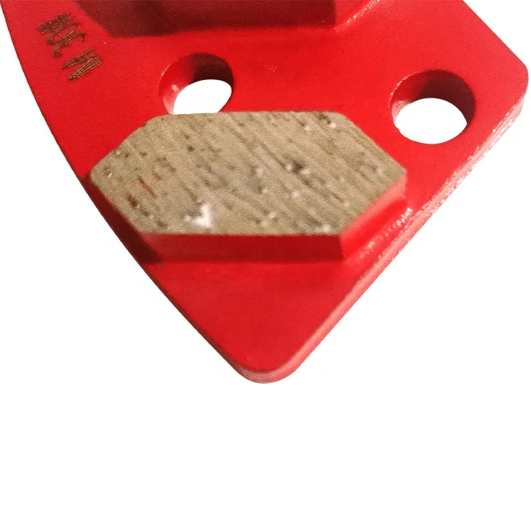CY Wholesale Customized Trapezoid Diamond Grinding Shoes Plate Disc Block For Concrete Floor