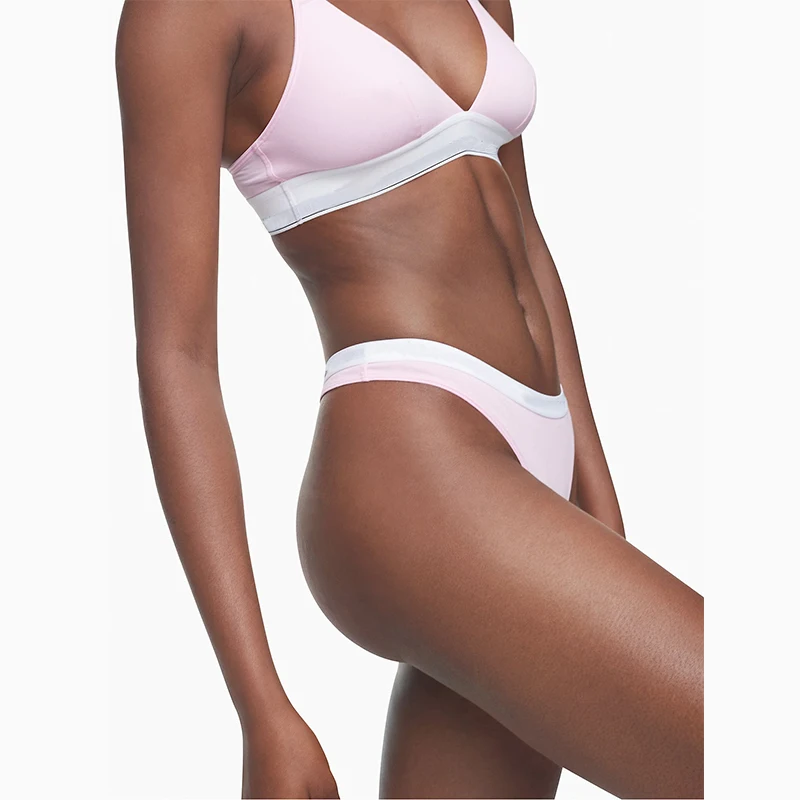 WKER  black woman comfortable 95 cotton 5 spandex pink women underwear sexy