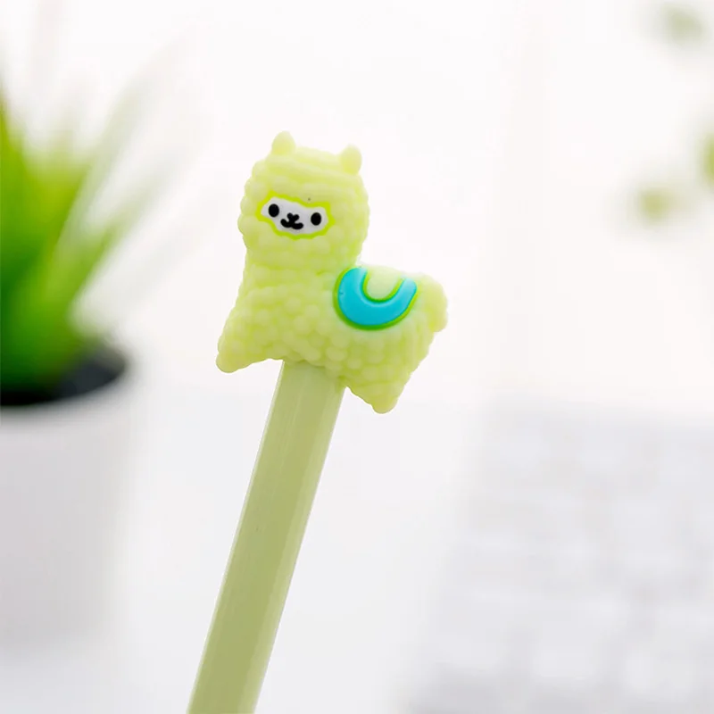 
2020 multi alpaca gel pen cute pen for kids 