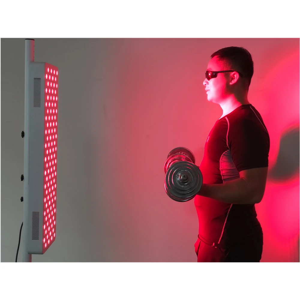 High Irradiance  660nm 850nm Red Near-infrared Full Body Red Light Therapy Panel Pain Relief pdt for body