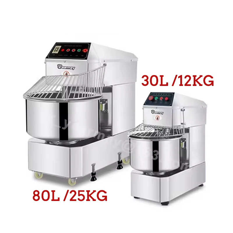 wholesale price bread dough mixer machine 3/5/8/12/16/20/25/50/75/100kg spiral mixer kneading machine bread dough mixer