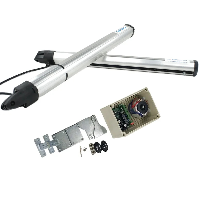 DC Automatic Gate Opener Kit for Light Duty Double Swing Gates