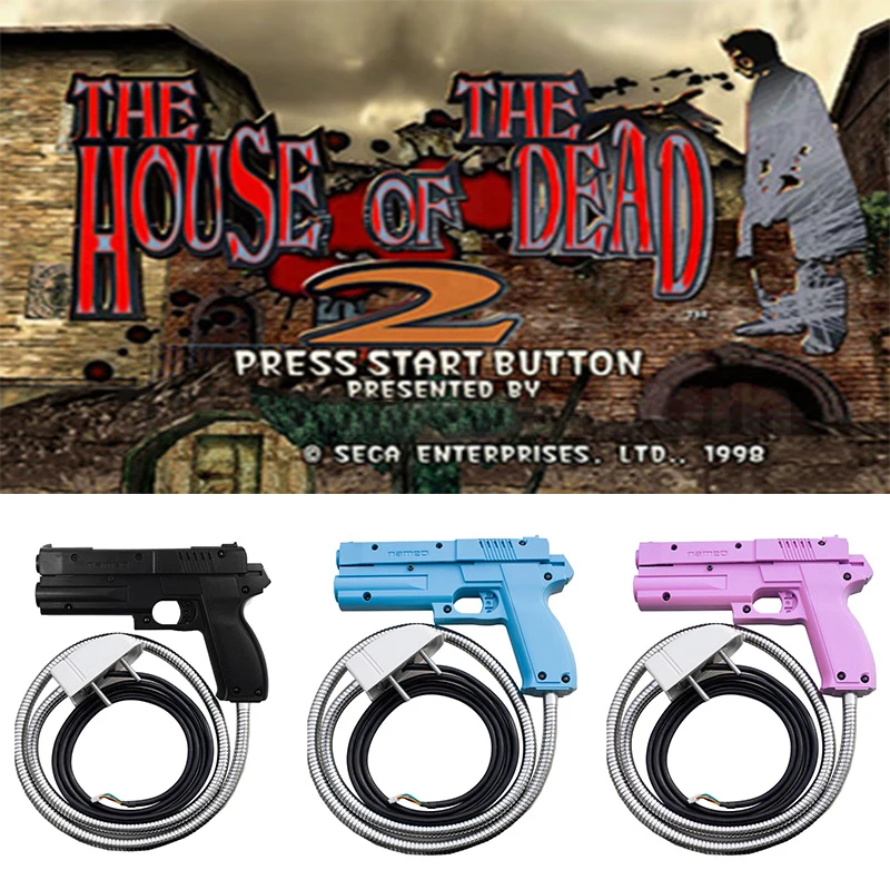 Arcade Shooting Gun Game TIME CRISIS 3 Gun Fit For Original TIime Crisis 2 House Of Dead 2 And CN Time Crisis 3 Cabinet