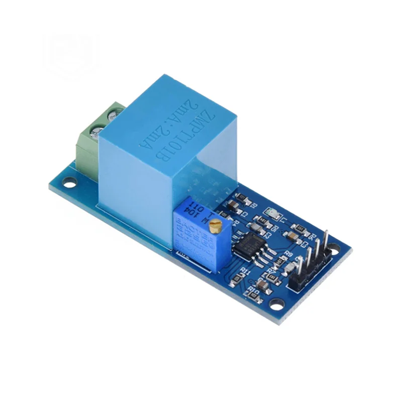 Однофазный модуль трансформатора напряжения, датчик выходного напряжения переменного тока ZMPT101B 2 мА