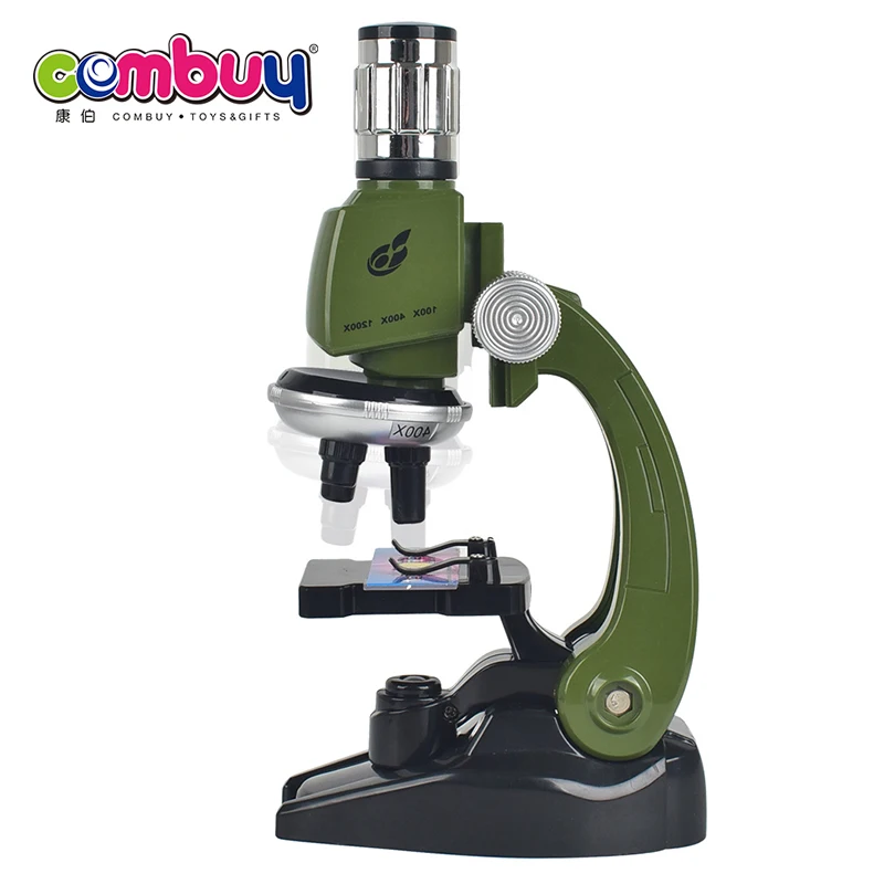 Education set 1200X kits scientific microscope kids with light