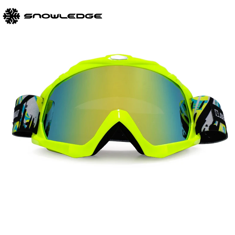 Snowledge пользовательские мотоцикла Мотокросс по бездорожью Байк Гонки очки для защиты глаз