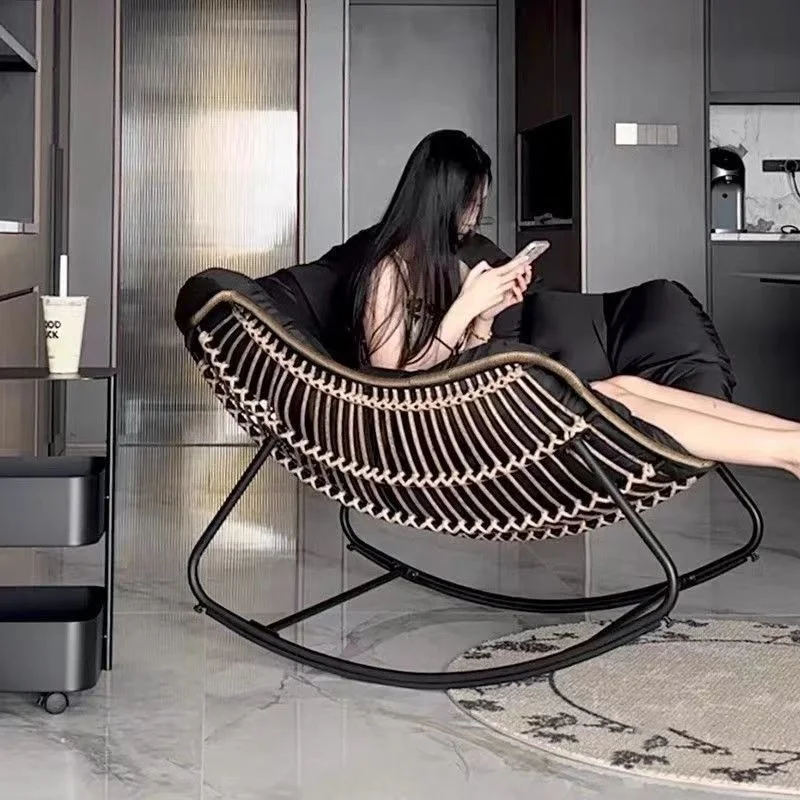 XY Best Leisure Sofa Chair Ottoman High Quality Modern Designer Indoor Rocking Furniture