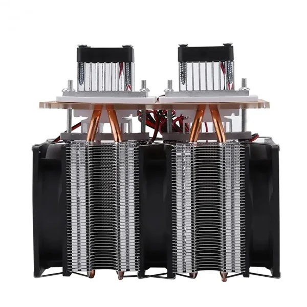 144W Dual-Core Semiconductor Peltier Air Cooling Dehumidification Equipment Featuring Silicon Wafer Technology