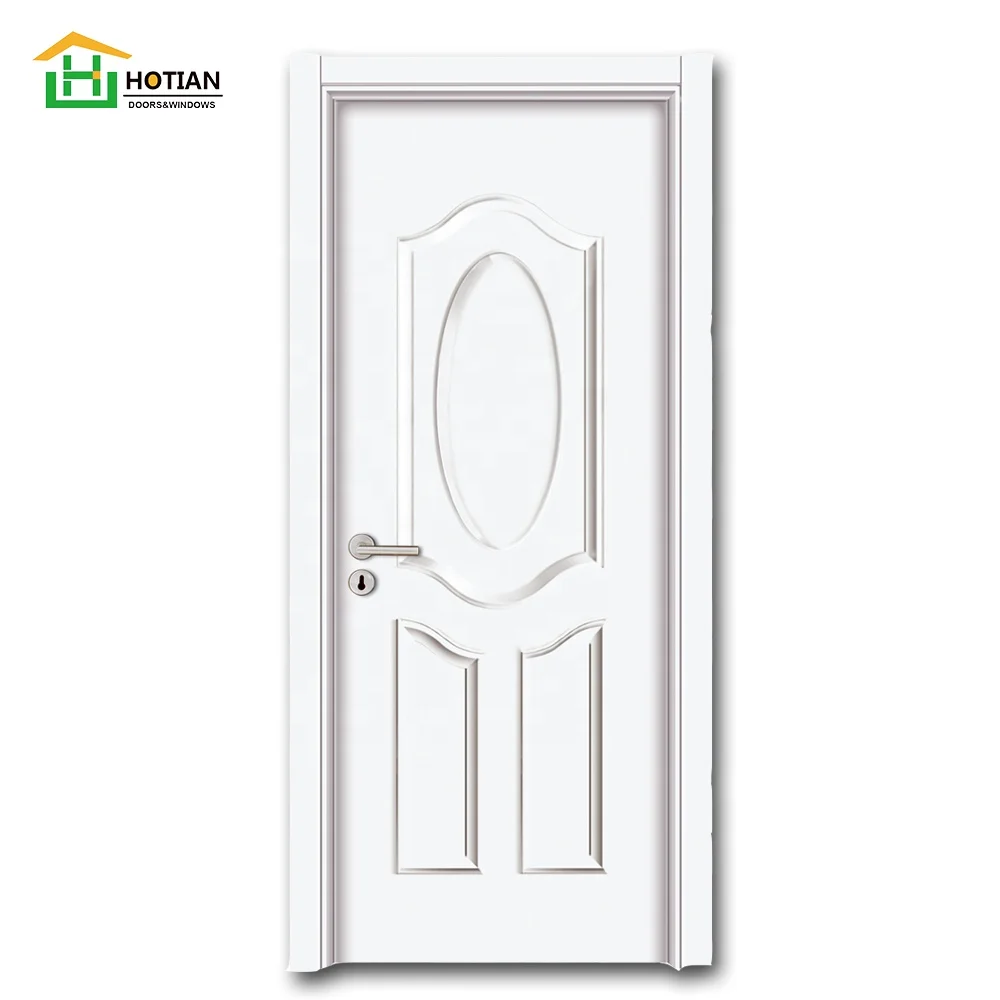 
Fashion Customized PVC Wooden Door Factory Direct Price Melamine Wooden Door High Quality Interior For Bedroom Wooden Door 
