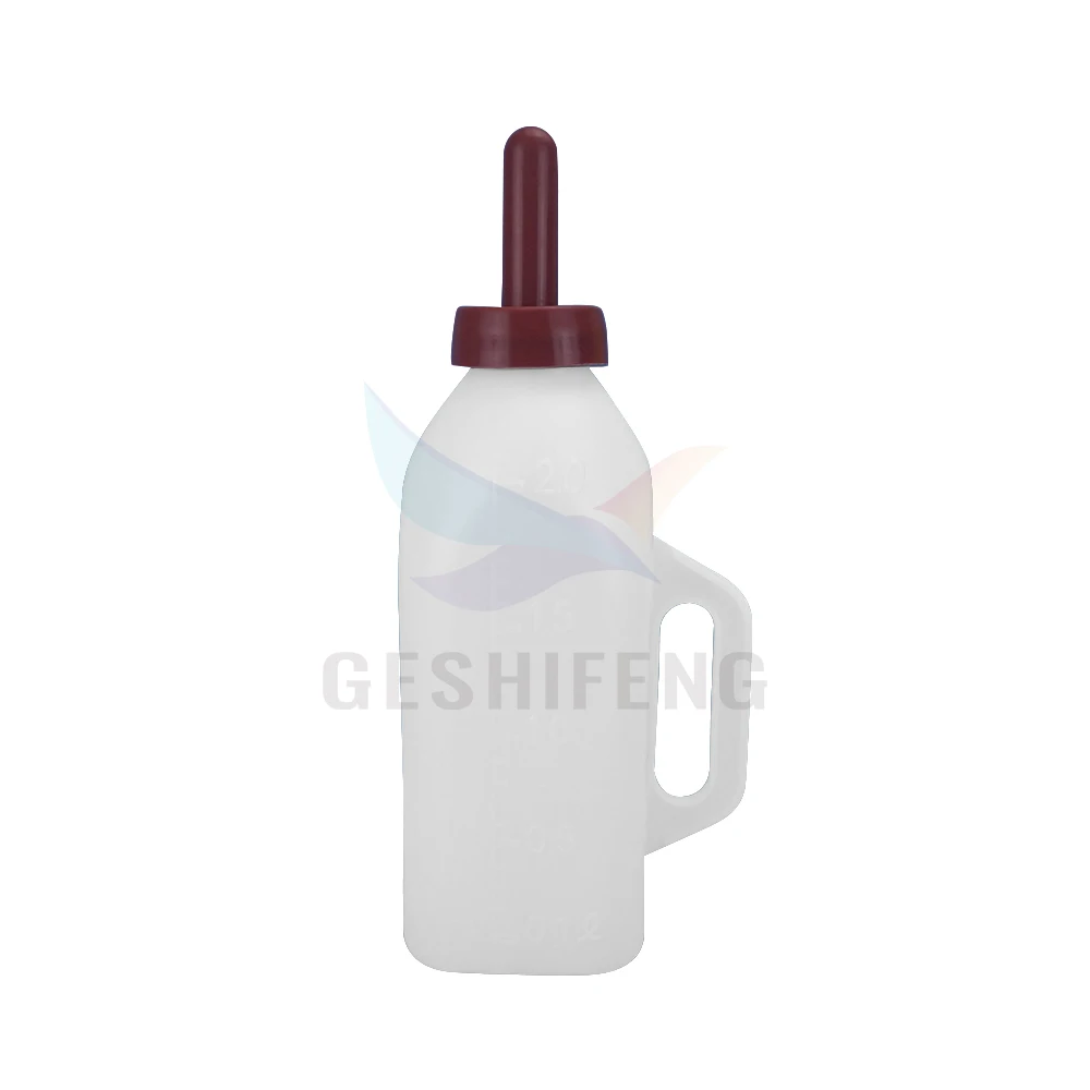 2l Bovines Water Kettle Cow Feeding Bottle Cattle Drinking Milk Bottle With Handle
