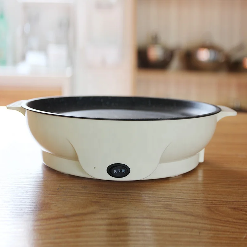 Multifunctional household non stick stainless steel electric baking tray skillet pans