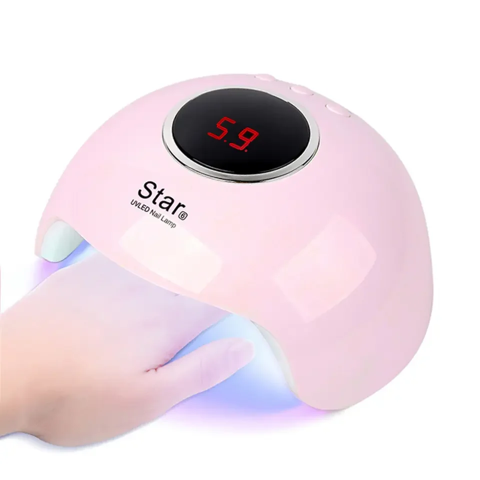36W UV Lamp Star6 Mini for Nail Drying 12 LEDs USB Small Lamp Cured for All Gel Manicure LCD Display Polish Dryer Nail Tool
