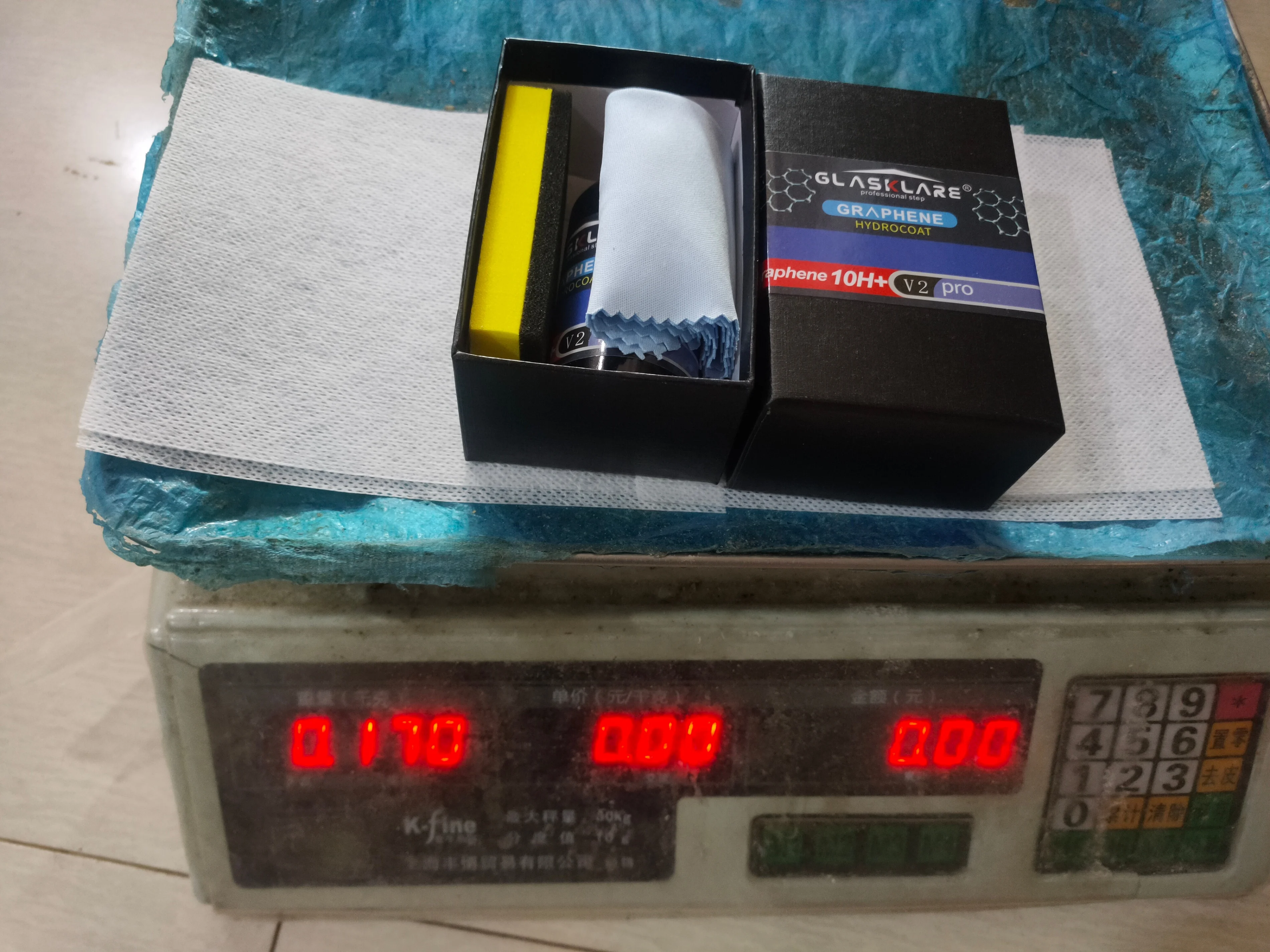 New brand GLASKLARE Graphene coating Ceramic Nano Diamond Coating graphene 12h hardness car graphene rystal coating 30ml