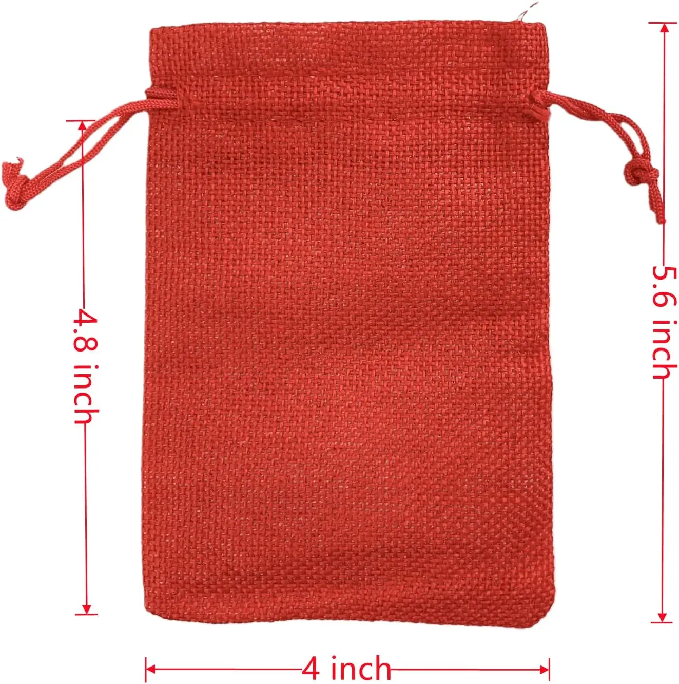 Fast Delivery Natural Hemp linen Drawstring Bags Wholesale Burlap Gift Drawstring Pouch Jute Bags with String 13*18cm