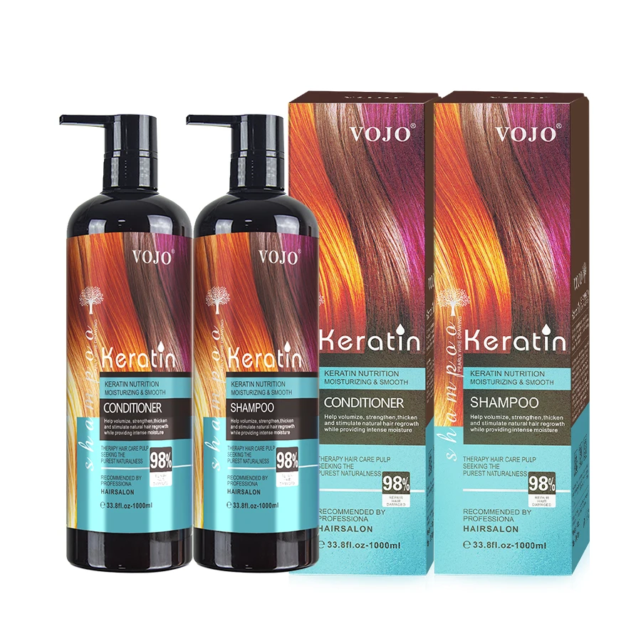 Private Label 1000ml Argan Oil Onions Hair Care Products Keratin Hair Shampoo and Conditioner