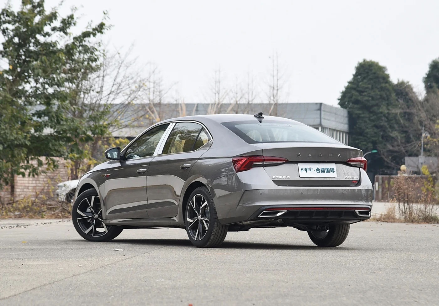 Skoda Octavia 2024 новый компактный автомобиль бензиновые автомобили VWskoda левое рулевое управление автоматическая коробка передач R18 5-местный