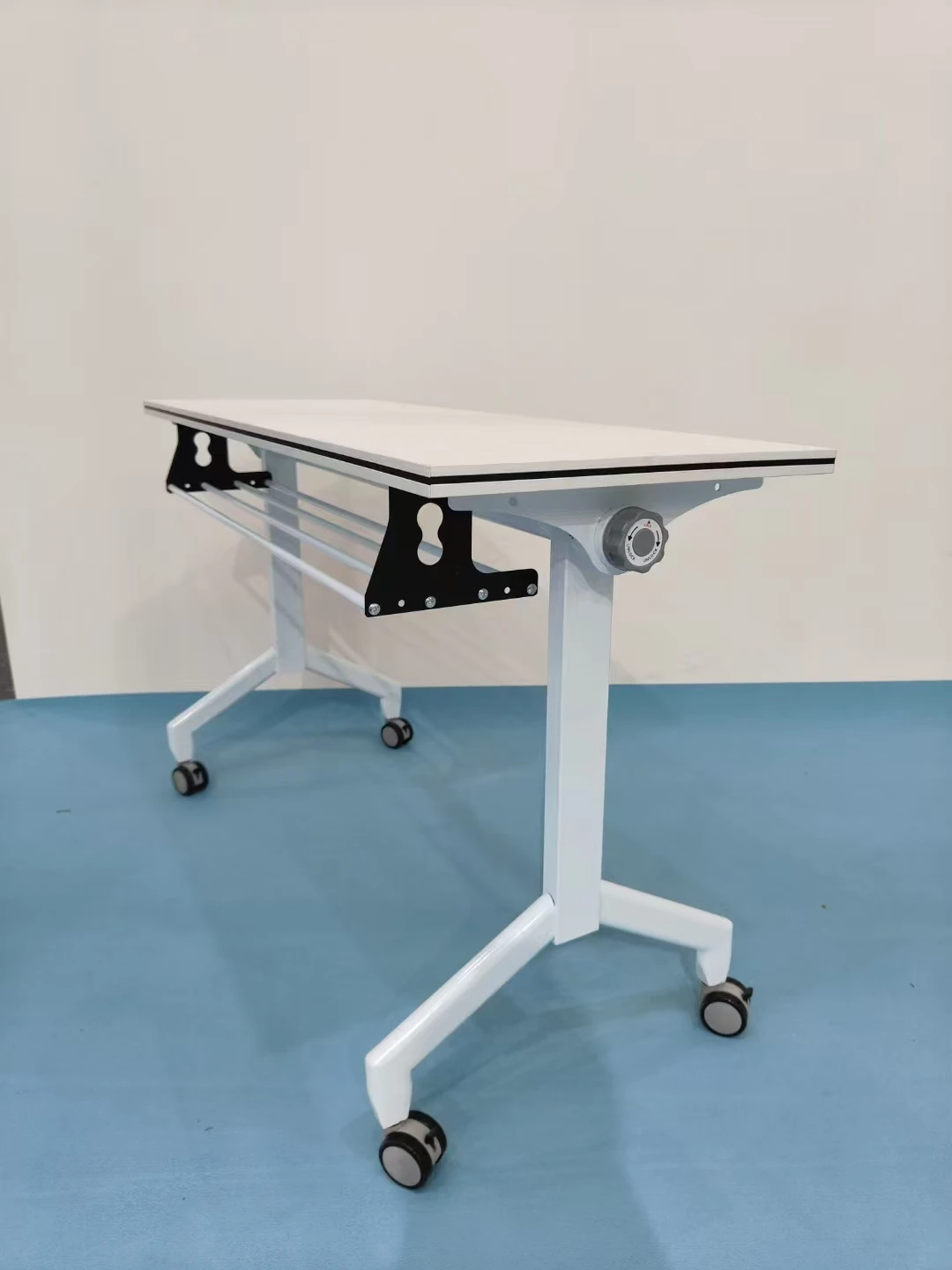 hot sell Office Furniture Workstation Foldable Training Table Meeting Room Table Large Small Folding Flip Top Table