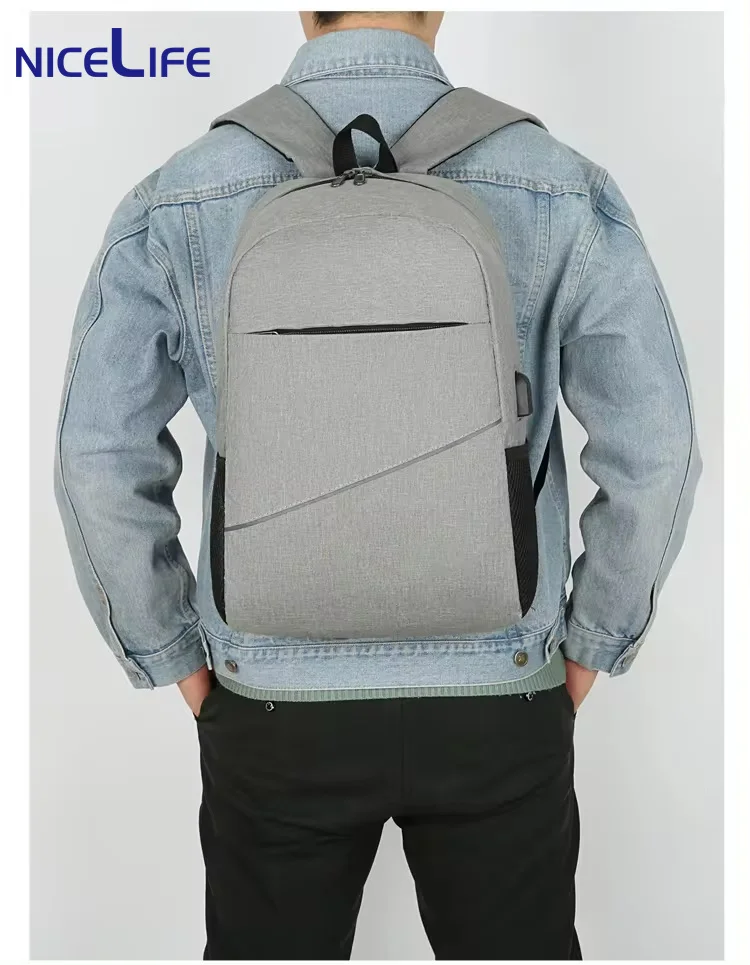 Wholesale High Quality Usb Port Phone Pocket Charging Port Backpack