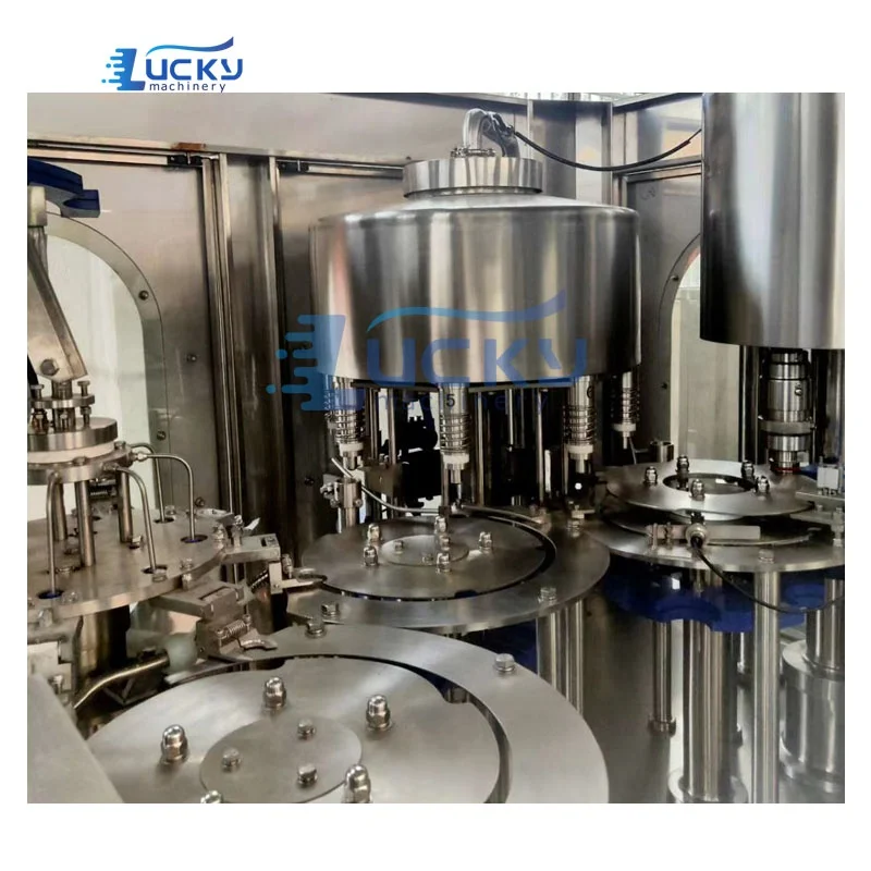 Complete Fruit bottle juice filling sealing machine / juice bottle liquid filling production