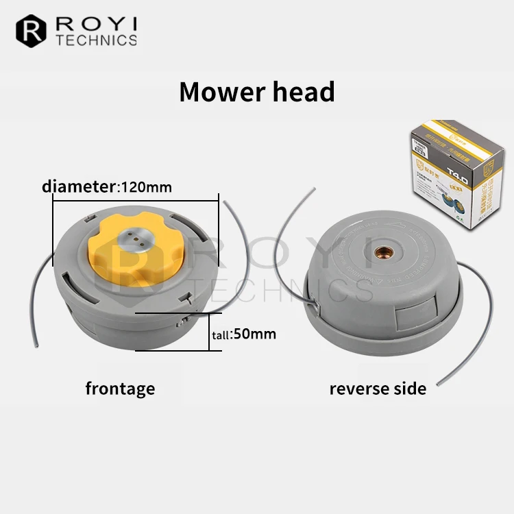 ROYI hotsale  43 CC 52CC  Brush Cutter  parts  Trimmer Head Repair  for  mower Trimmer Head