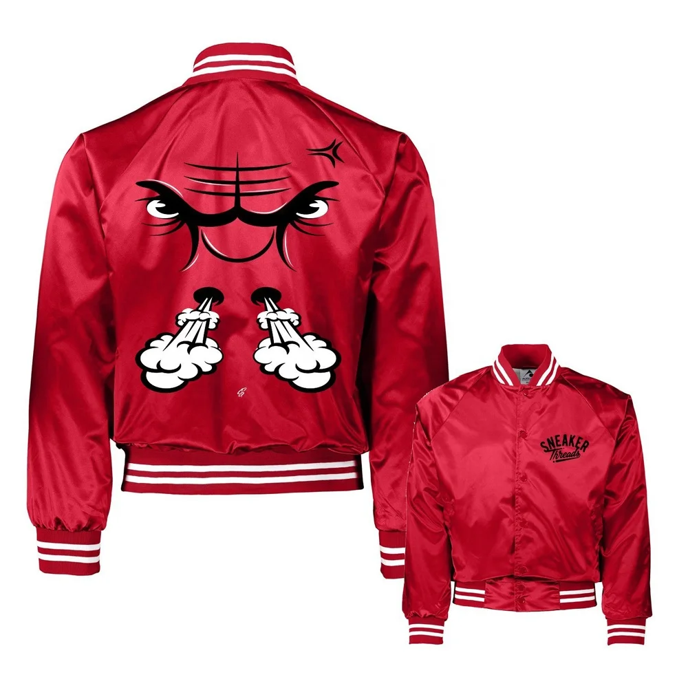 
 Лучшее качество, красная/синяя/Желтая атласная куртка Letterman, атласная куртка-бомбер/бейсбольная куртка  