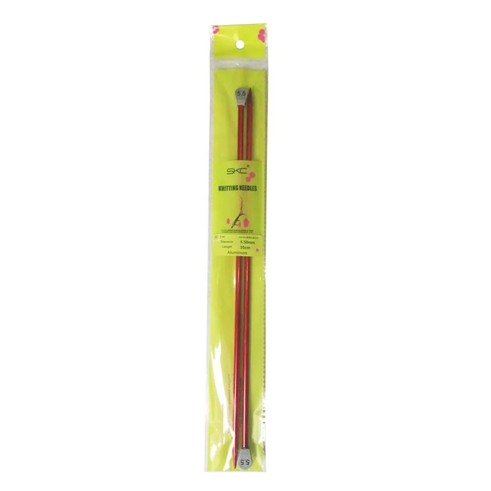 
2PCS/SET SKC High Quality Colorful Single Handle Knitting Needle Tool Sweater Needle Crochet Hook 