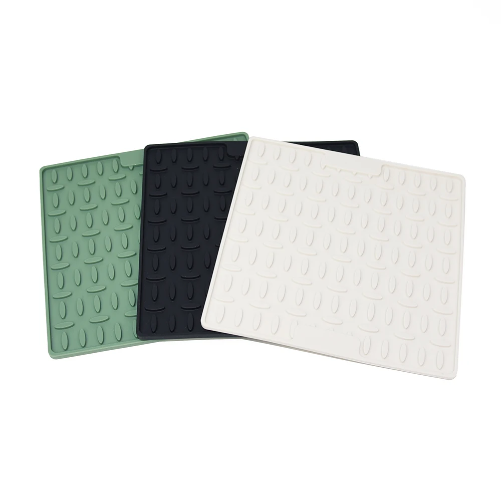 Factory Wholesale Non-Slip Slow Feeding Mat Pet Anxiety Relief Licking Pad Pet Boredom Reducer Lick Mat