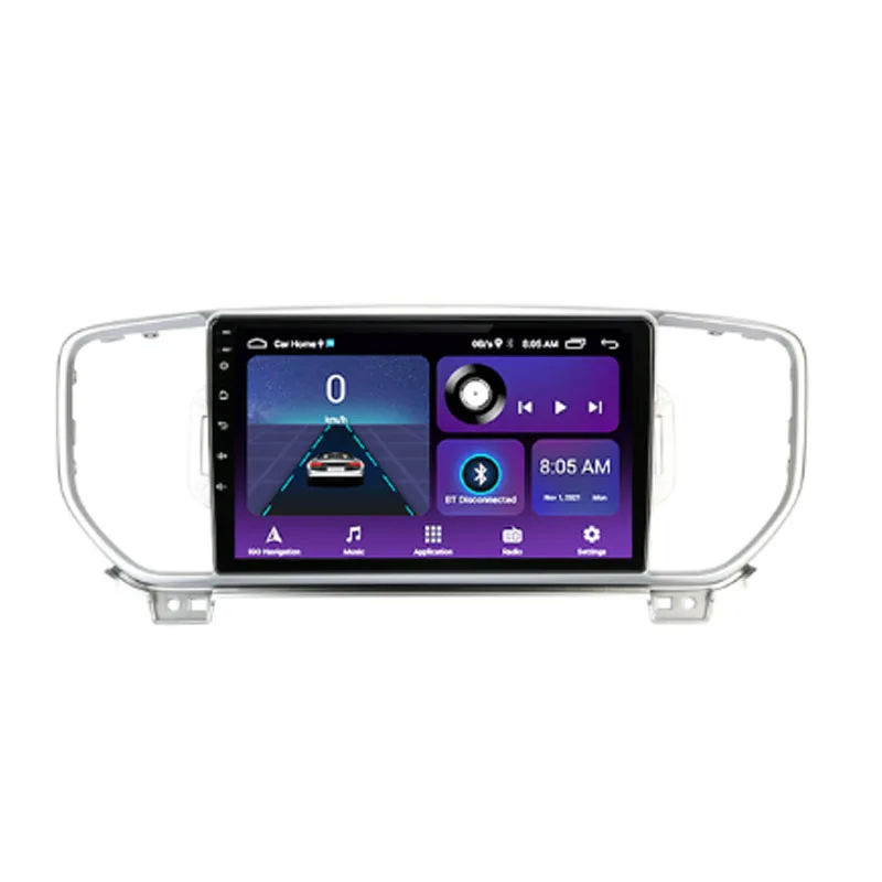 Для KIA Sportage 4 KX5 2016 2017 2018 Android автомобильное радио мультимедиа 2Din Carplay Стерео GPS DVD колонки