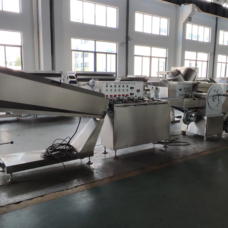 Haitel New Food Industry Sugar Equipment Electric Industrial fruit candy machine price hard boiled candy making machine