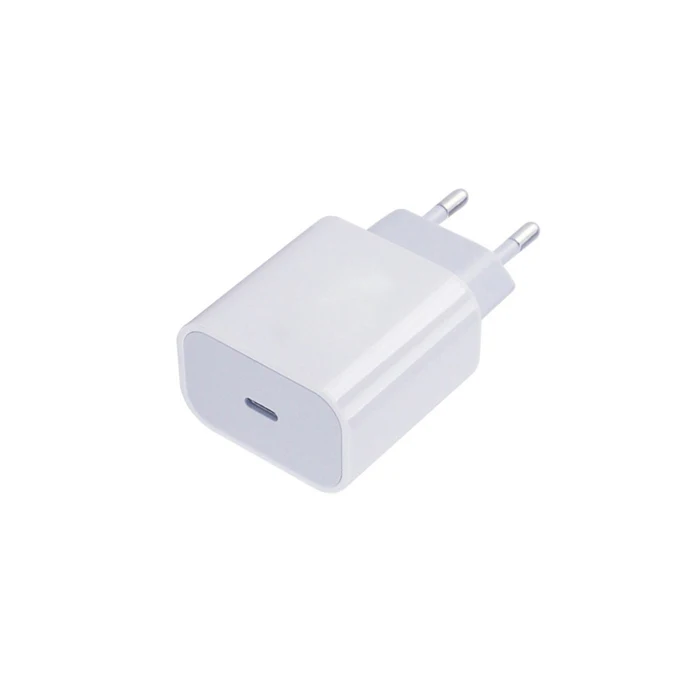 USB C 18 Вт PD зарядное устройство DC для мобильного телефона с логотипом компании на заказ европейская вилка адаптер Iphone