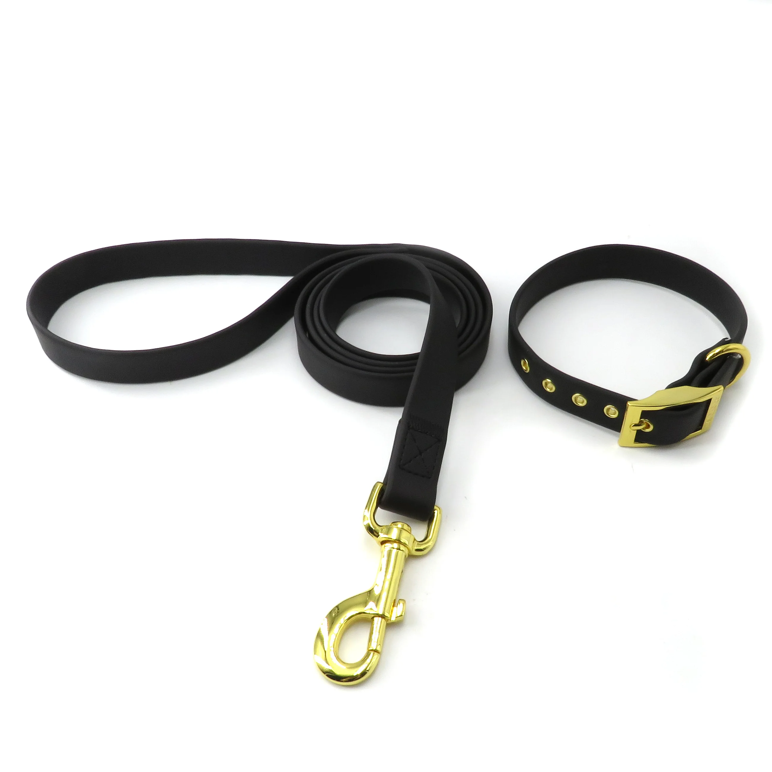 New Product Long Line Soft TPU Tracking Collar and  Leash for Dog Coated webbing TPU Training Dog Lead Leash