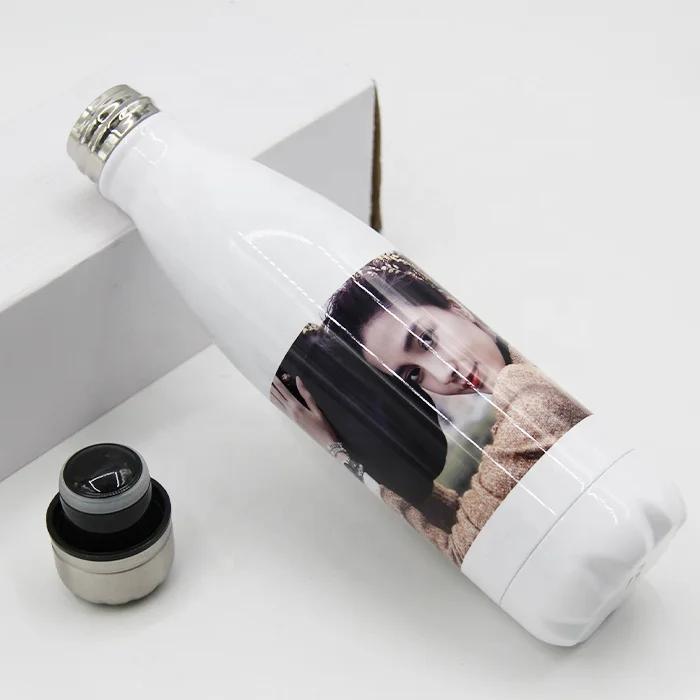 Wholesale Cola Shape Vacuum Flask Sports Bottle Custom Portable Insulated Stainless Steel Water Bottle